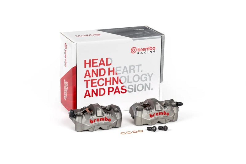 Kawasaki Ninja 1000 [BREMBO RACING] - GP4-RS Par radialbremsekalipere foran 4 stempler Ø3mm