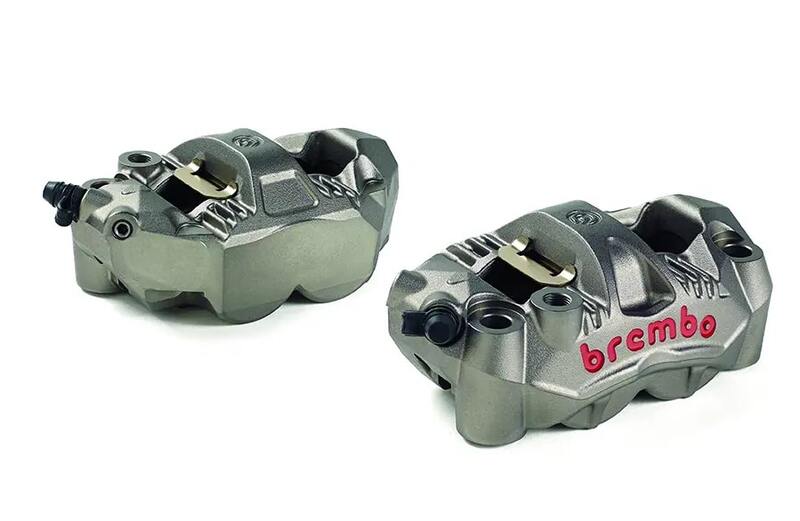 Yamaha Yzf R6 [BREMBO RACING] - GP4-RS Par radialbremsecalipere foran 4 stempler Ø3mm
