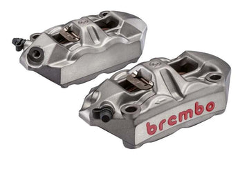 Suzuki Hayabusa [BREMBO RACING] - Et par M4 bremsekalipere i ett stykke - 18mm/P4 34 (med klosser)