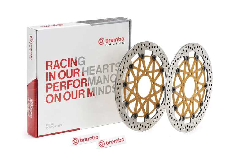 Kawasaki Zx-10Rr [BREMBO RACING] - OPPGRADERING Supersport runde flytende bremseskiver - i par