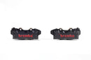 Kawasaki Zzr 1400 [BREMBO RACING] - OPPGRADERING GP4-RB 4-stempel bremsekalipere (par) foran, Ø 30/34 mm