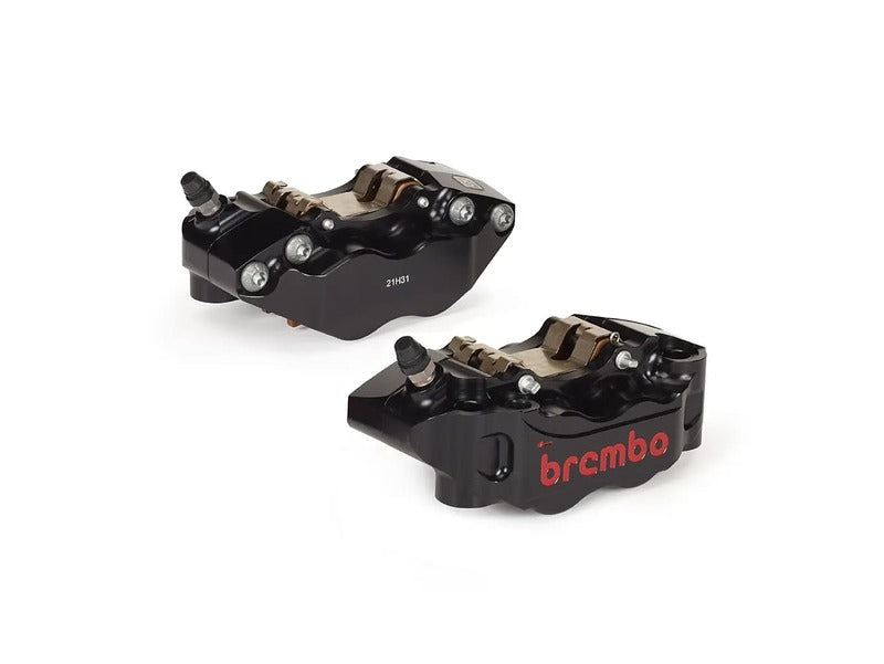 Kawasaki Zzr 1400 [BREMBO RACING] - OPPGRADERING GP4-RB 4-stempel bremsekalipere (par) foran, Ø 30/34 mm