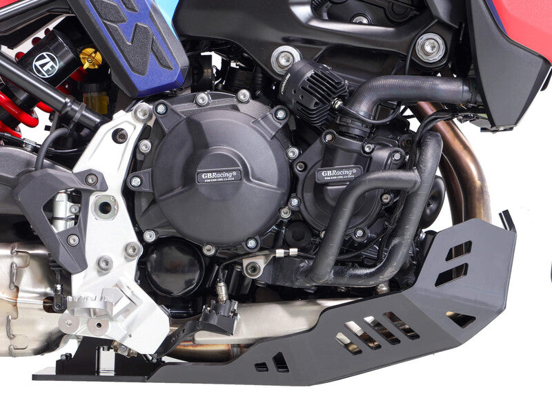 Bmw F 900 Gs Adventure [AXP] - Adventure Skid Plate - PE-HD 8mm - for Outback Motortek crashbars