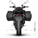Yamaha Mt 09 Mt 09 Sp Mt 09 Tracer [SHAD] - 3P monteringssystem (side)
