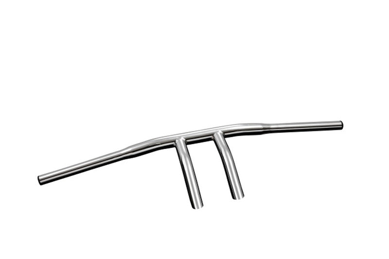 Kawasaki Vn 900 [HIGHWAY HAWK] - Styre med bærearm, 1 tommer (25,4 mm), 800 mm bred, 200 mm høy, 90 mm klemme, krom