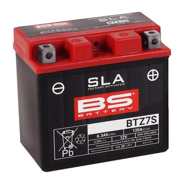 Swm Rs 125 [BS BATTERI] - SLA vedlikeholdsfri batteri fabrikkaktivert - BTZ7S (FA)