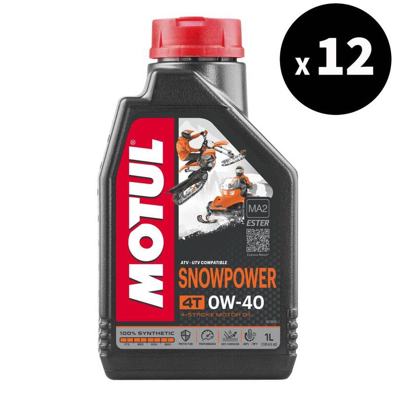 Snowpower 4T 0W40 Motorolje 1L X12 [Motul]