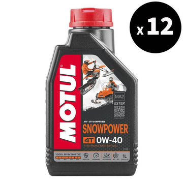 Snowpower 4T 0W40 Motorolje 1L X12 [Motul]