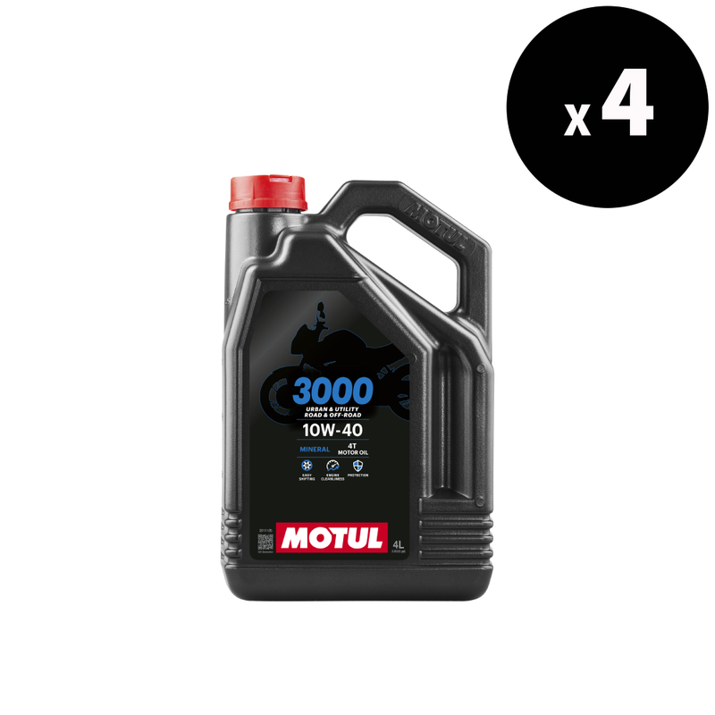 3000 4T 10W40 Motorolje 4L X4 [Motul]