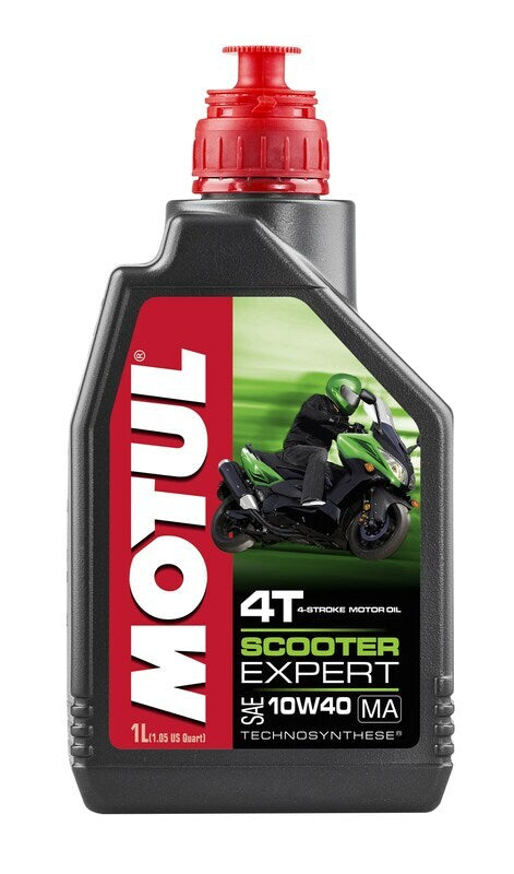 Motorolje 10W40 for 4T Scooter, 12 Pack [Motul]