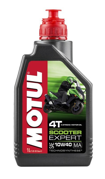 Motorolje 10W40 for 4T Scooter, 12 Pack [Motul]