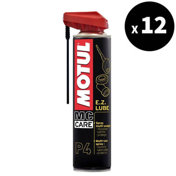 MC Care P4 E.Z. Lube smøremiddel spray 400 ml 12er pakke [Motul]
