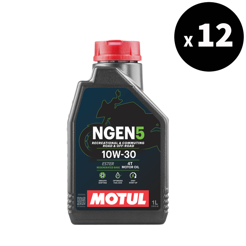 NGen 5 4T Motorolje 10W-30, 1L 12-pack [Motul]