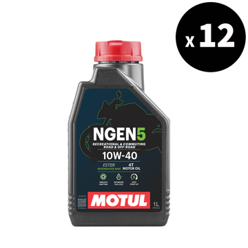 NGen 5 4T Motorolje 10W-40, 1L 12-pack [Motul]