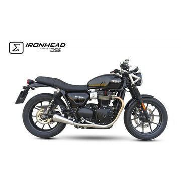 Triumph Street Twin [IXIL] - Slip On Ironhead konisk lyddemper (høyre + venstre)