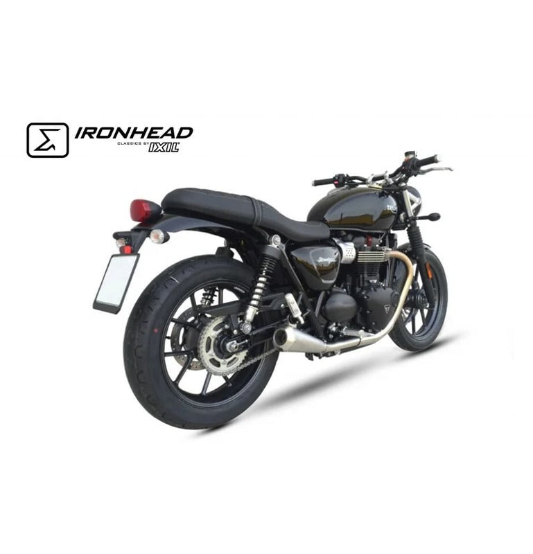 Triumph Street Twin [IXIL] - Slip On Ironhead konisk lyddemper (høyre + venstre)