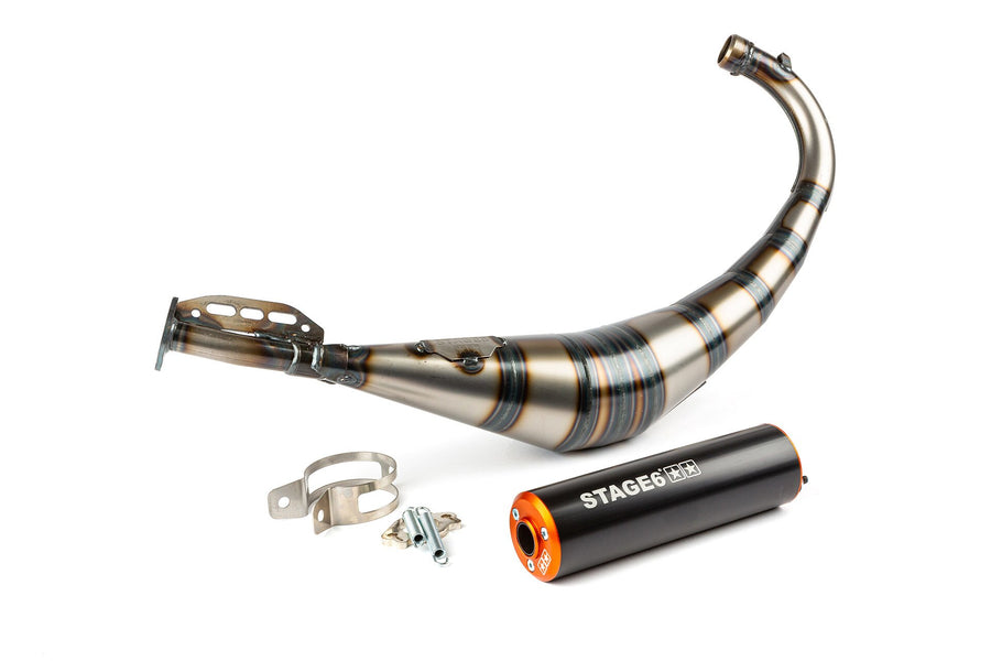 Derbi Senda DRD Racing SM 50 2T D50B0 [2012–] - Auspuff Streetrace Zweifarbig