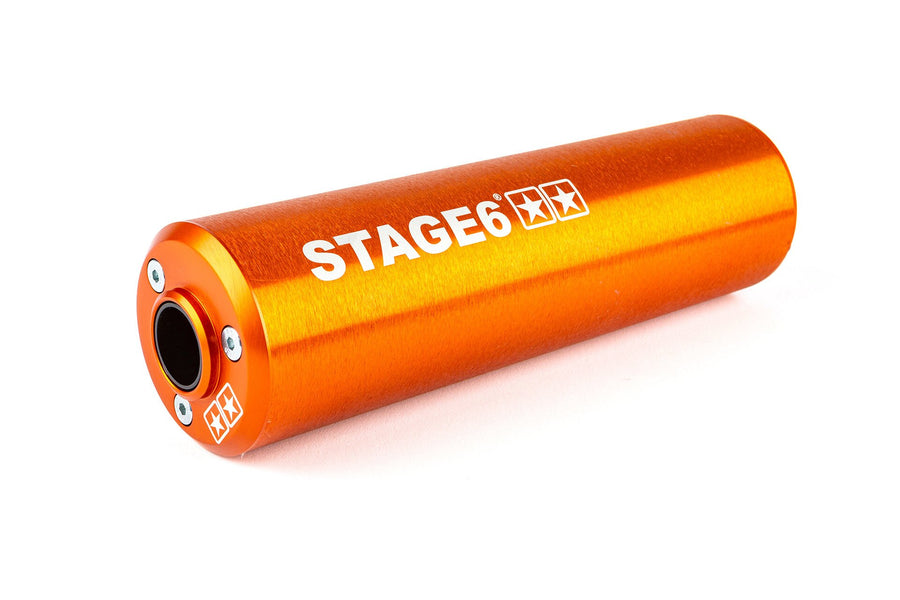 Aprilia RX Factory 50 2T - Auspuff Streetrace CNC Orange