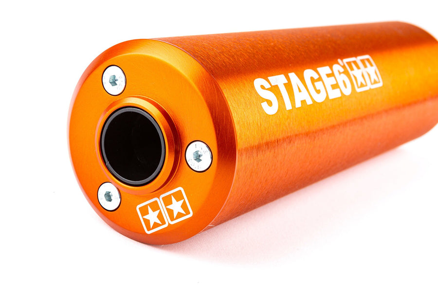 Aprilia SX Factory 50 2T - Auspuff Streetrace CNC Orange