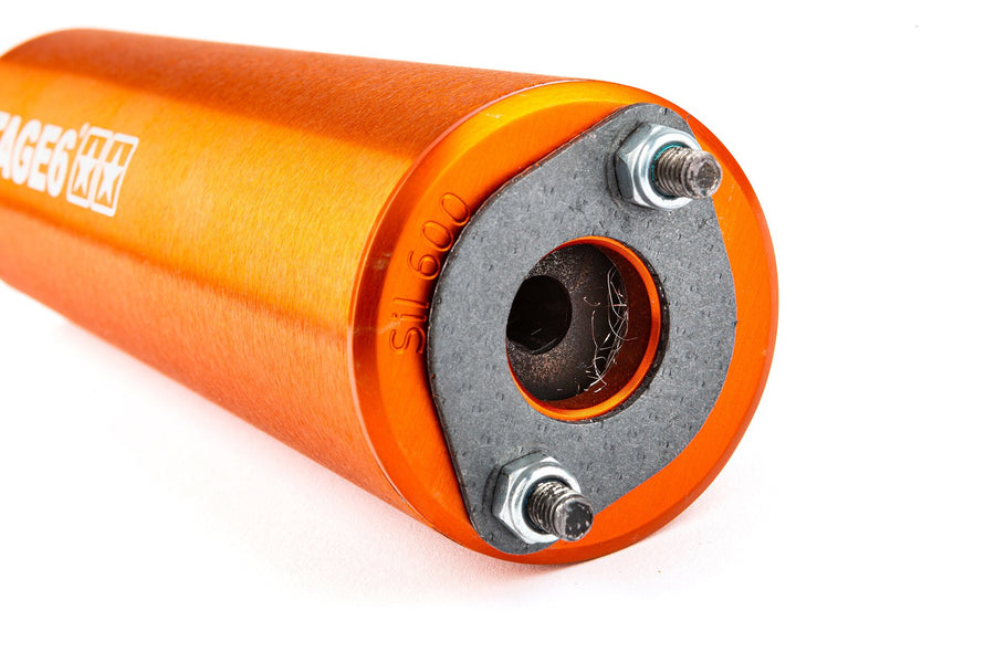 Gilera SMT SM 2006 50 2T D50B0 [2006] - Auspuff Streetrace CNC Orange