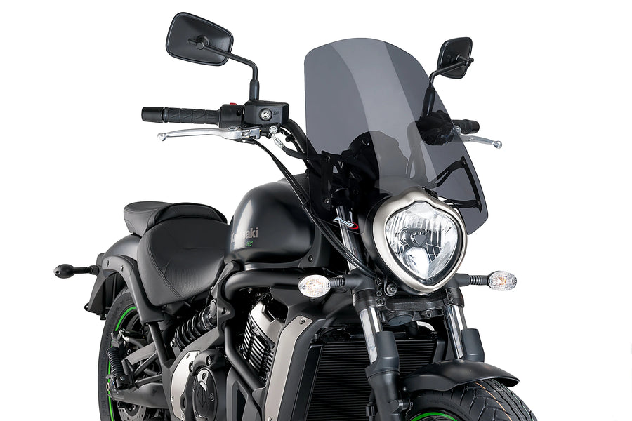 TRIUMPH BONNEVILLE T 120 BLACK [2025] - Ny generasjon Touring Frontrute | Sterkt tonet | PUIG 8164F