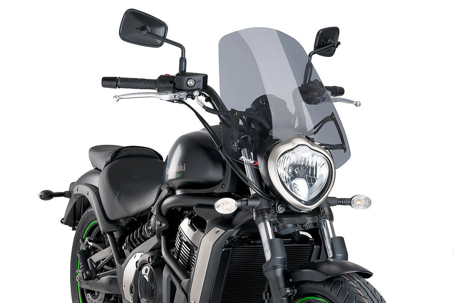 TRIUMPH BONNEVILLE T 120 BLACK [2025] - Ny generasjon Touring Frontrute | Tonet | PUIG 8164H