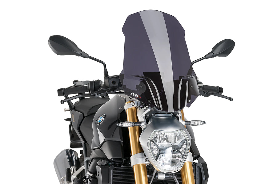 BMW R 1200 R [2018] - PUIG New Generation Touring Frontrute | Sterkt tonet | PUIG 8165F