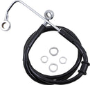 harley davidson fxsb [DRAG SPECIALTIES] - Forlenget bremselinje i rustfritt stål-1