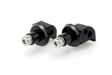 YAMAHA FZ8 [2016] – Adapter passasjerfotstøtte gummipute – svart