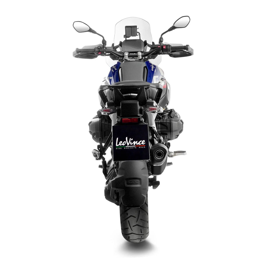 bmw r 1300 gs trophy [LEOVINCE] – LV-14 Black Edition baklyddemper