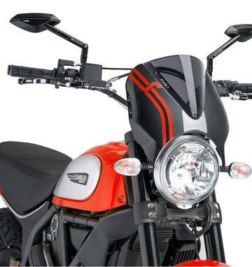 DUCATI SCRAMBLER DESERT SLED [2025] – RetroVision frontrutevisir – sterkt - 0