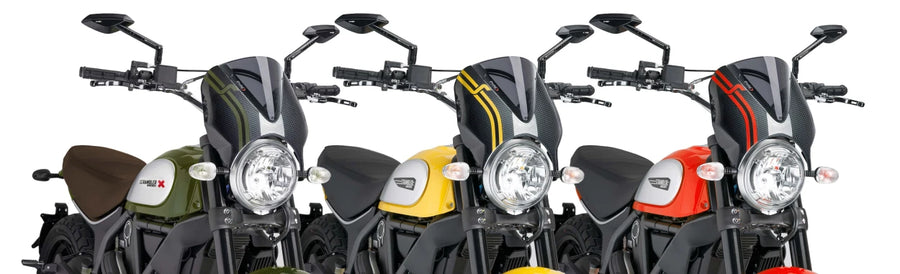 DUCATI SCRAMBLER DESERT SLED [2025] – RetroVision frontrutevisir – sterkt