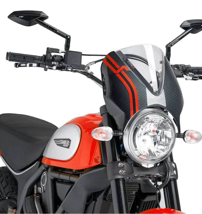 DUCATI SCRAMBLER DESERT SLED [2025] – RetroVision frontrutevisir – sterkt