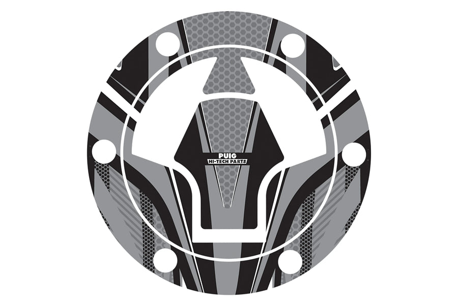 TRIUMPH BONNEVILLE T 120 BLACK [2025] - Tankdeckelabdeckung Radikal | Grau | PUIG 8269U