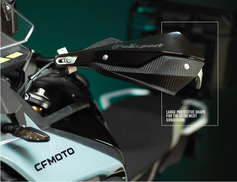 CF MOTO 450 [2024-2026] - Håndvern med metallstang