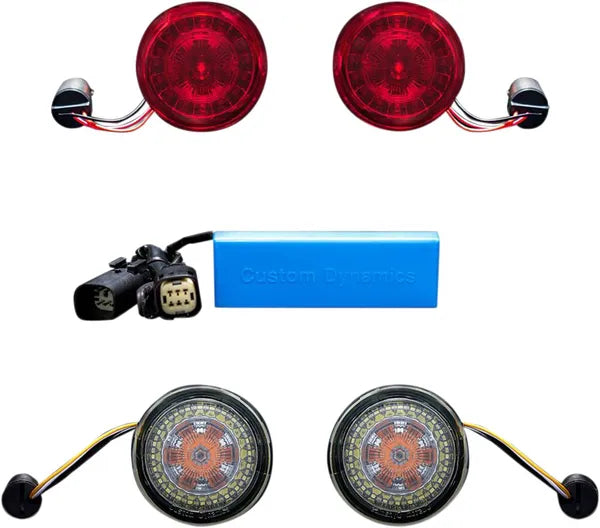 Harley Davidson Flhx [CUSTOM DYNAMICS] – ProBEAM® konverteringssett for blinklys foran og bak