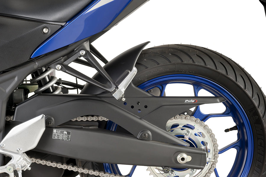 YAMAHA YZF-R3 [2025] - Hinterradabdeckung | Mattschwarz | PUIG 8558J