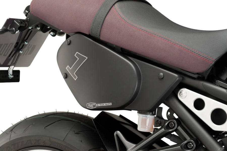 YAMAHA XSR 900 [2019] – Retro sidedeksler – Matt svart