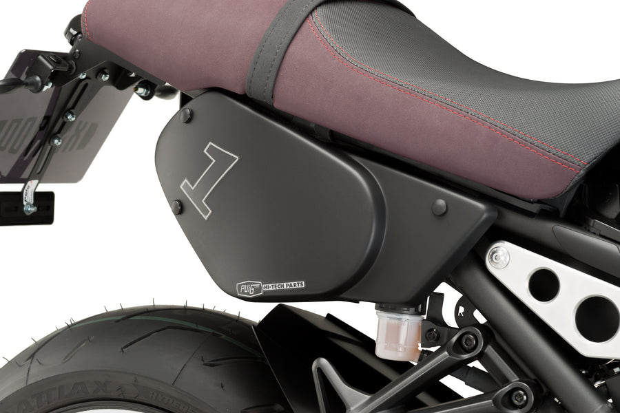 YAMAHA XSR 900 [2019] – Retro sidedeksler – Matt svart