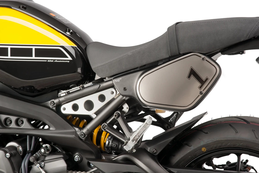 YAMAHA XSR 900 [2019] – Retro sidedeksler – Matt svart