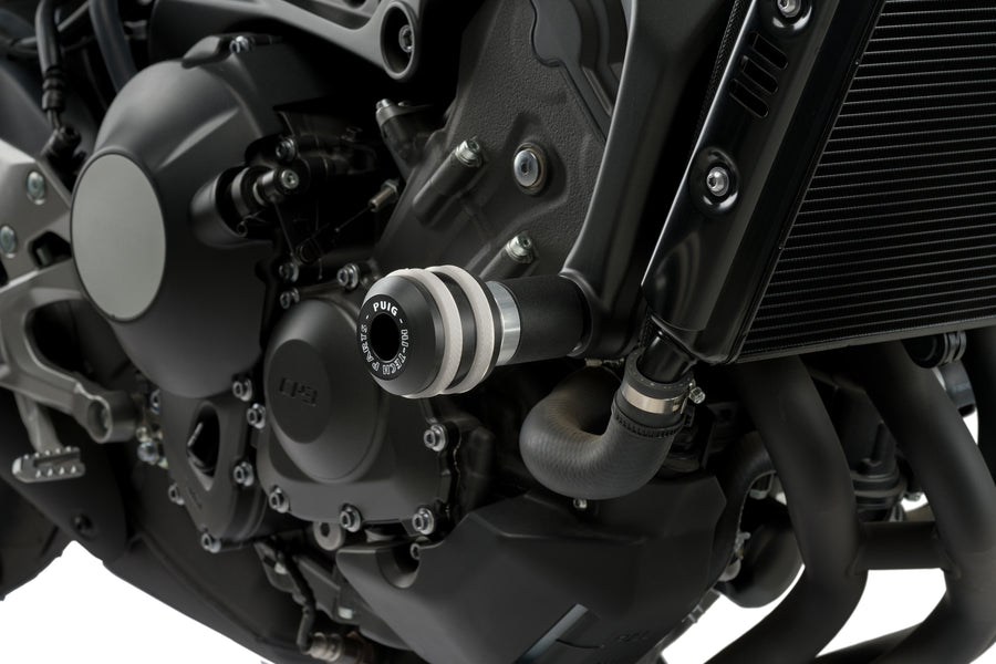 YAMAHA XSR 900 [2021] – Crash Pads Vintage – Svart