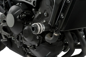 YAMAHA XSR 900 [2021] – Crash Pads Vintage – Svart - 0