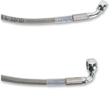 harley davidson flst [DRAG SPECIALTIES] - Forlenget bremselinjesett i rustfritt stål - 0