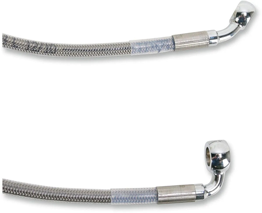 harley davidson flst [DRAG SPECIALTIES] - Forlenget bremselinjesett i rustfritt stål