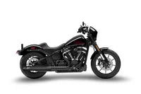 Harley Davidson Softail [ZARD] - 4,5 tommers slip-on lyddemper for HD-SOFTAIL