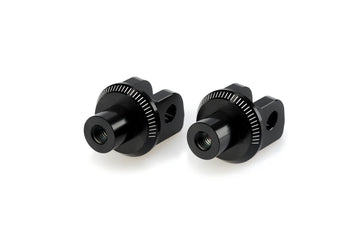 BMW G 310 R [2025] – Adapter fotstøtte gummipute “Rider” – svart - 0