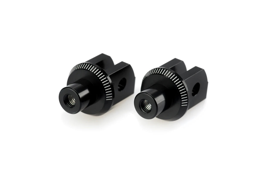 YAMAHA MT-10 SP [2025] – Adapter fotstøtte gummipute “Rider” – svart