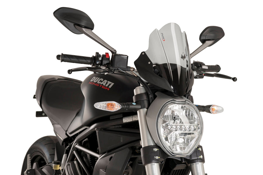 DUCATI MONSTER 821 DARK [2016] – sportsskjerm – gjennomsiktig