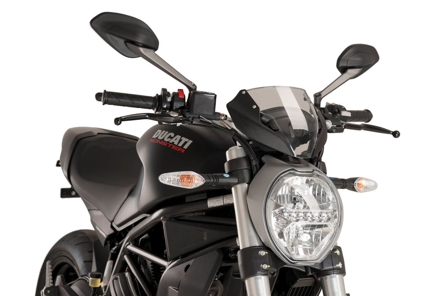 DUCATI MONSTER 821 DARK [2016] – sportsskjerm – gjennomsiktig