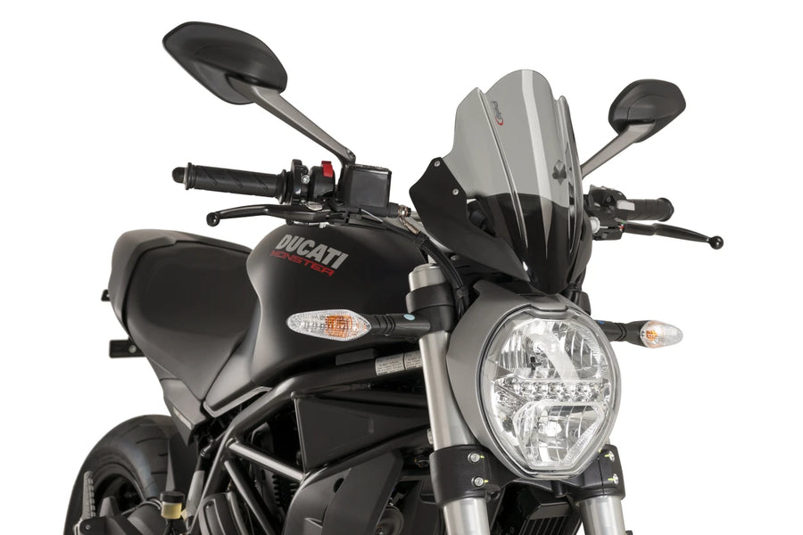 DUCATI MONSTER 821 DARK [2016] – sportsskjerm – gjennomsiktig